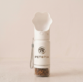 Distributeur Nomade Eau et Croquettes Petopia pour chien et chat, coloris noir et blanc